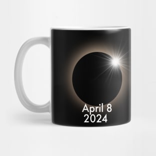 April 8 2024 eclipse design Mug